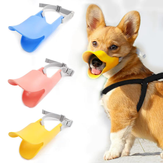 Bozal de Pato de Silicona para Perros